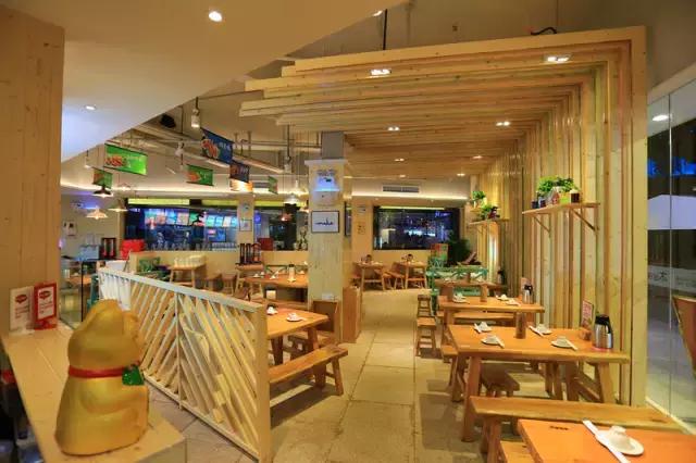 木屋烧烤装修风格